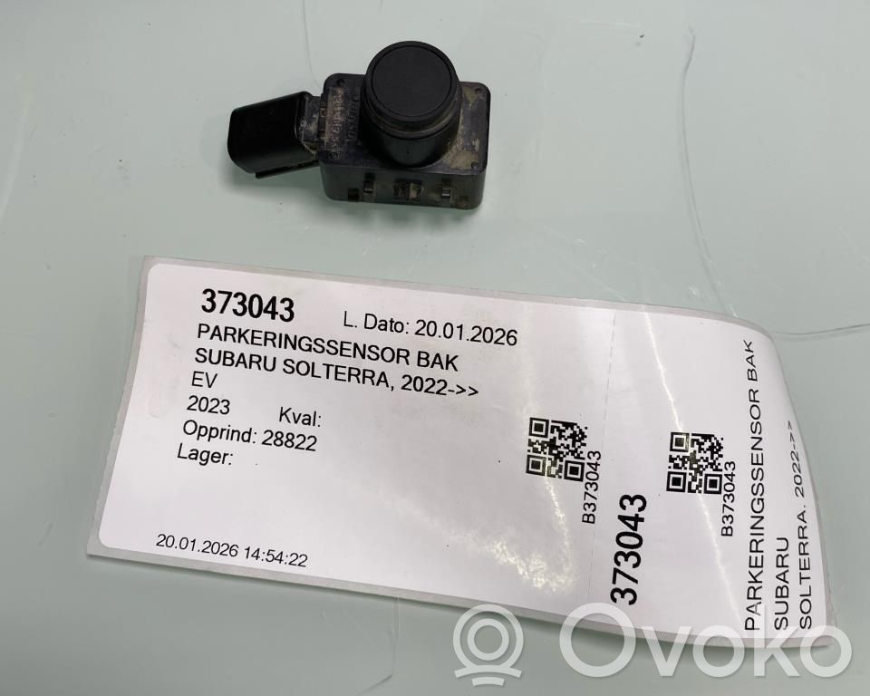 Subaru Solterra Interruptor del sensor de aparcamiento (PDC) 