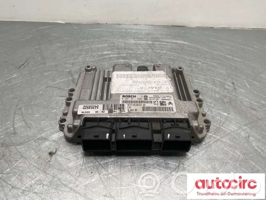Engine control unit/module ECU   9653958980,1940JJ,1940JK,1940JJ,1940JK,9653958980