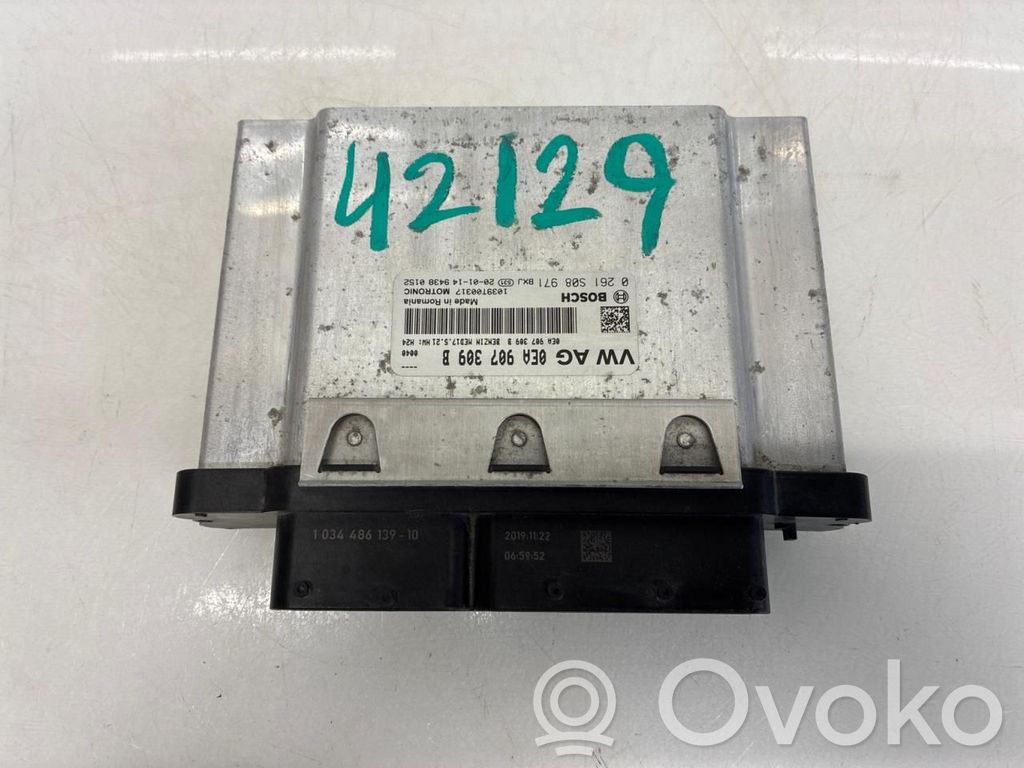 Engine control unit/module ECU   0EA906016M,0EA907309B,0EA906016M,0EA907309B