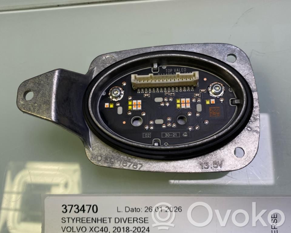 Volvo XC40 Otras unidades de control/módulos 