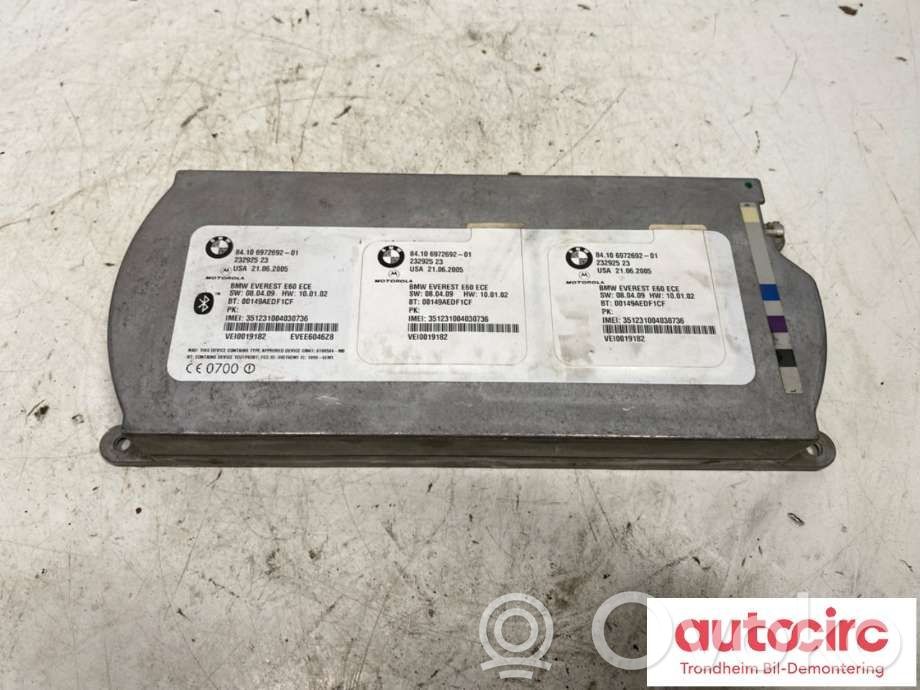 BMW 5 E60 E61 Bluetooth control unit module 