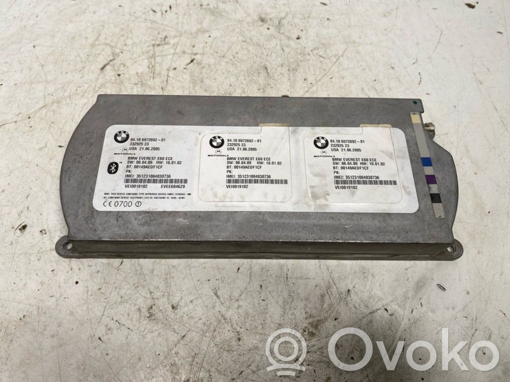 BMW 5 E60 E61 Bluetooth control unit module 