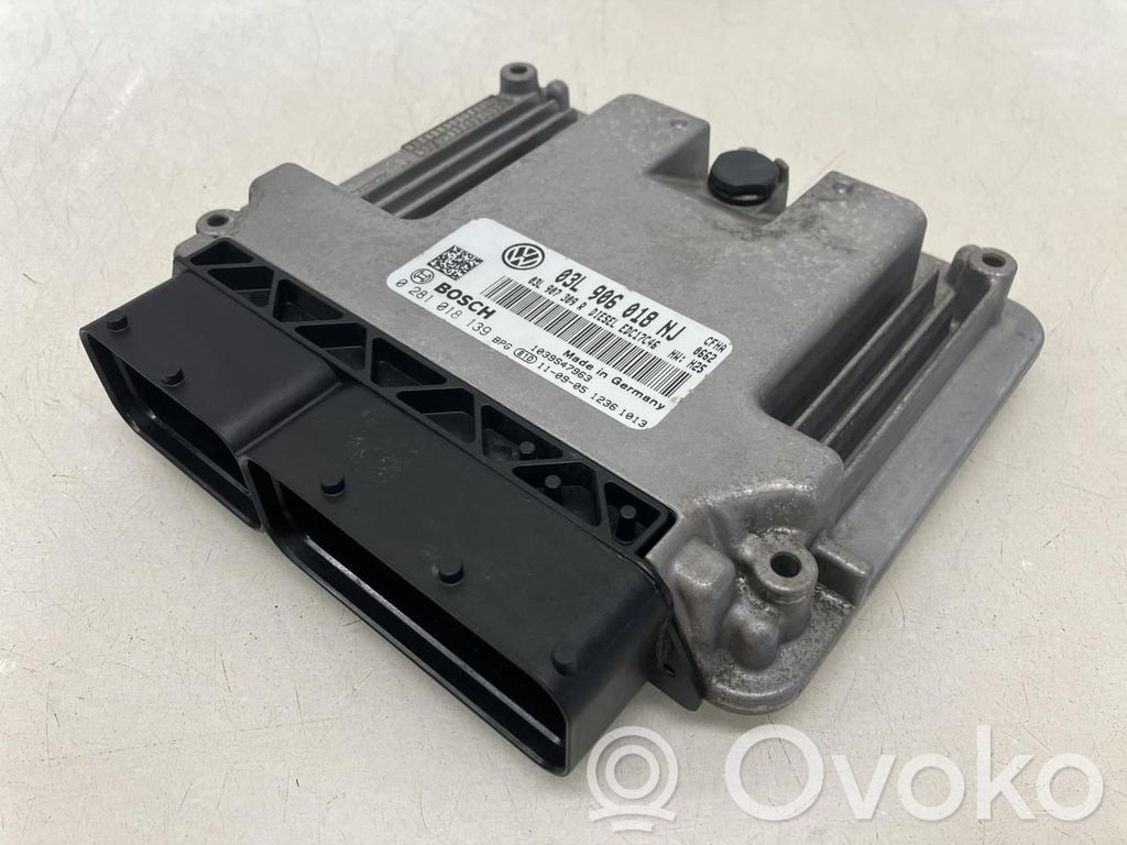 Volkswagen Caddy Komputer / Sterownik ECU silnika 