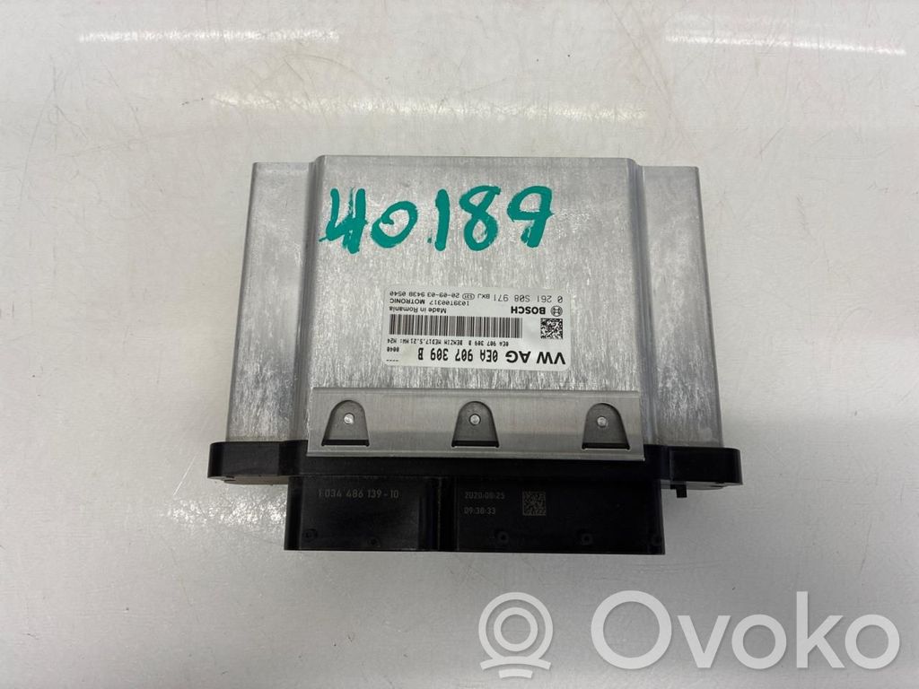 Skoda Citigo Unité de commande, module ECU de moteur 