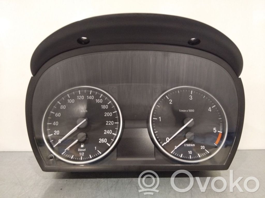BMW 3 E90 E91 Speedometer (instrument cluster) 