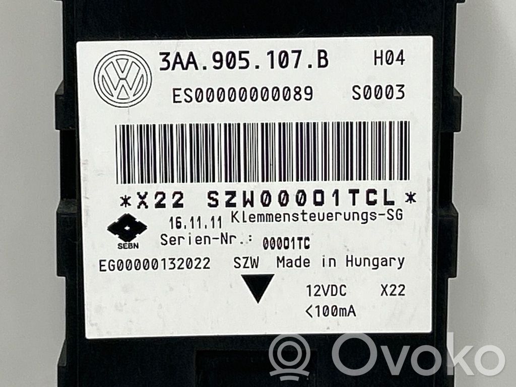 Volkswagen PASSAT B7 Autres unités de commande / modules