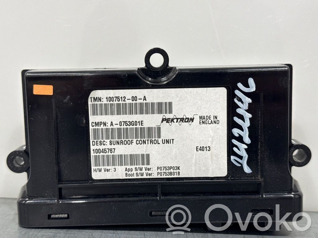Tesla Model S Centralina/modulo tettuccio apribile 