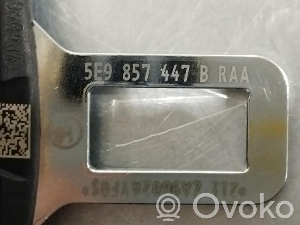 Skoda Octavia Mk3 (5E) Cintura di sicurezza posteriore