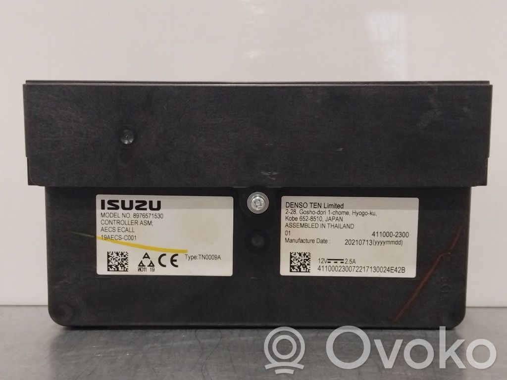 Isuzu D-Max Other control units/modules 