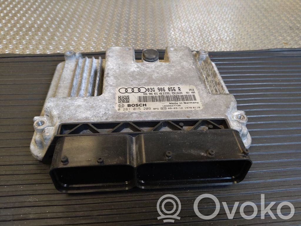 Audi A3 S3 8P Unité de commande, module ECU de moteur 