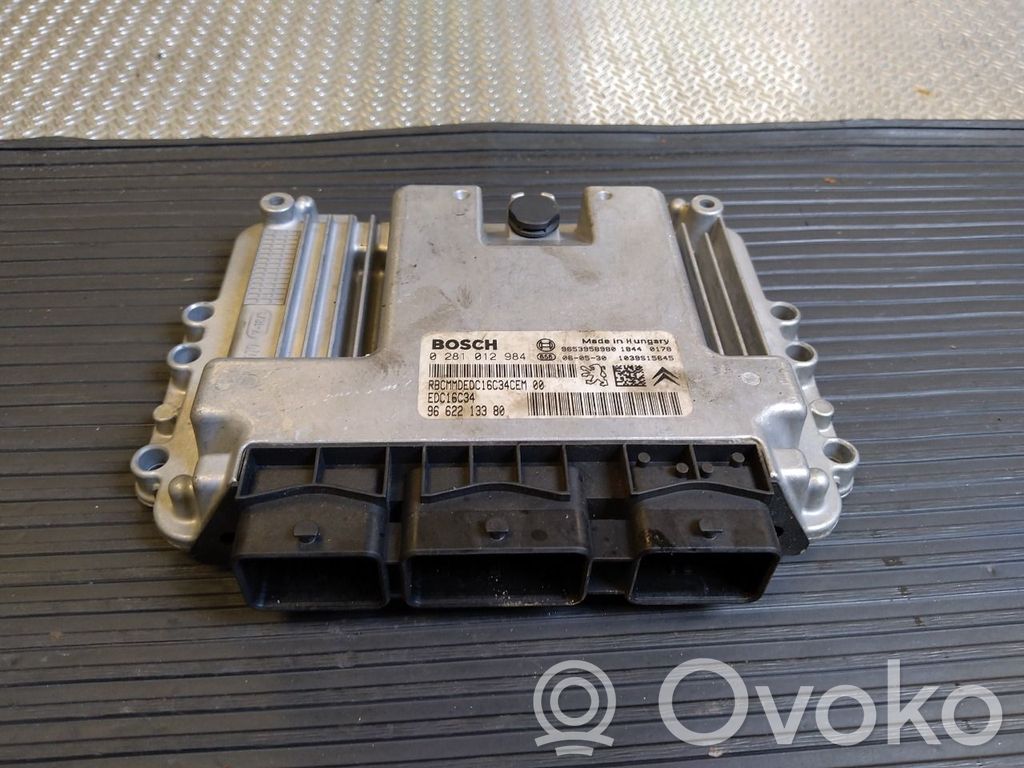 Peugeot 407 Engine control unit/module ECU 