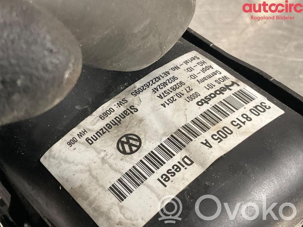 Volkswagen PASSAT B8 Riscaldatore del carburante 