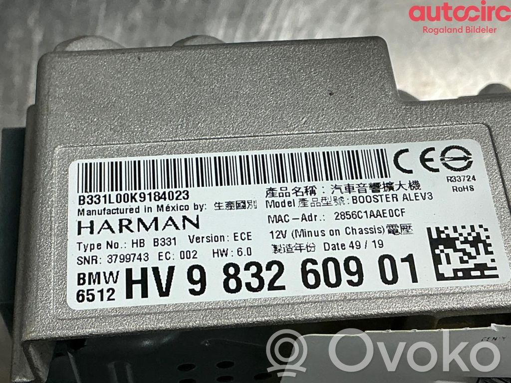 BMW X3 G01 Wzmacniacz audio 