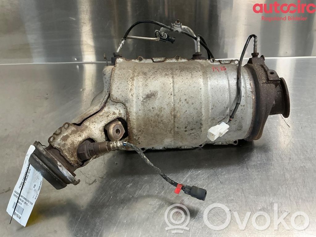 Toyota Hilux (AN120, AN130) Filtr cząstek stałych Katalizator / FAP / DPF 
