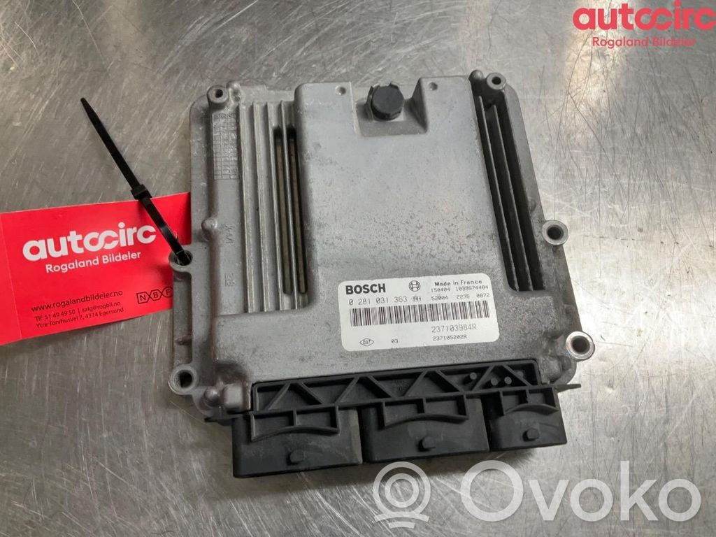 Opel Vivaro Engine control unit/module ECU 