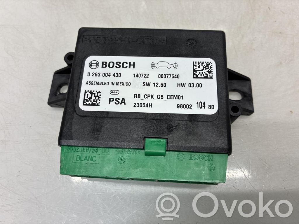 Peugeot 508 Unitate/modul de comandă parcare PDC 
