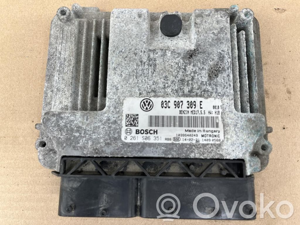 Volkswagen PASSAT B7 Engine control unit/module ECU 