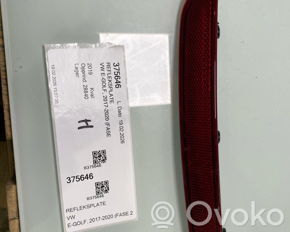 Volkswagen e-Golf Takaluukun koristelista 