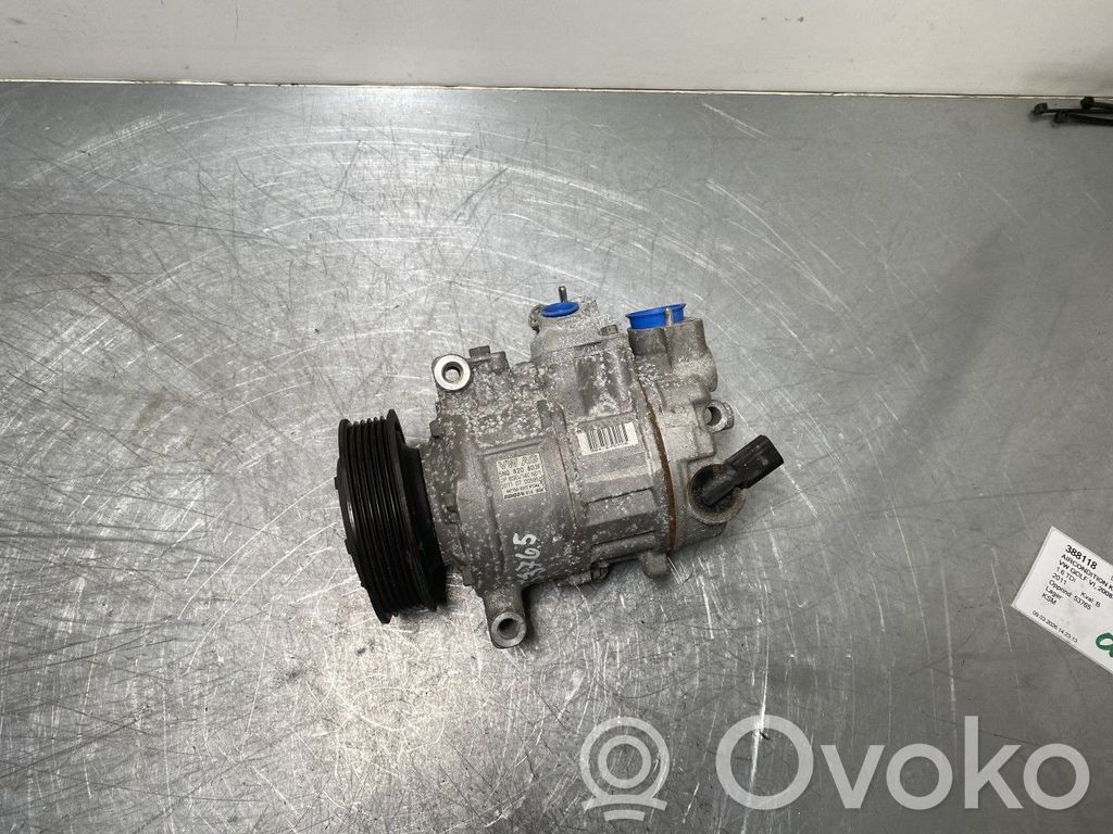 Volkswagen Golf VI Kompresor / Sprężarka klimatyzacji A/C 