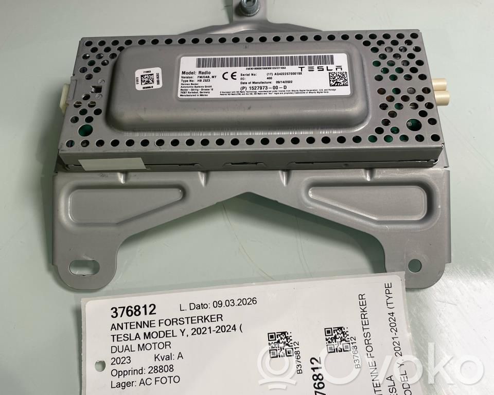 Tesla Model Y Aerial antenna amplifier 