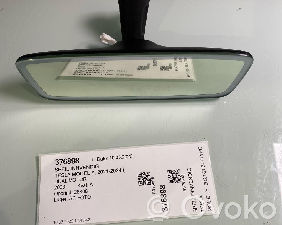 Tesla Model Y Espejo retrovisor (interior) 