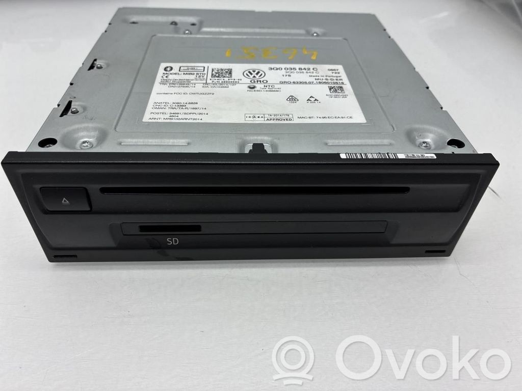 Volkswagen T-Roc Caricatore CD/DVD 