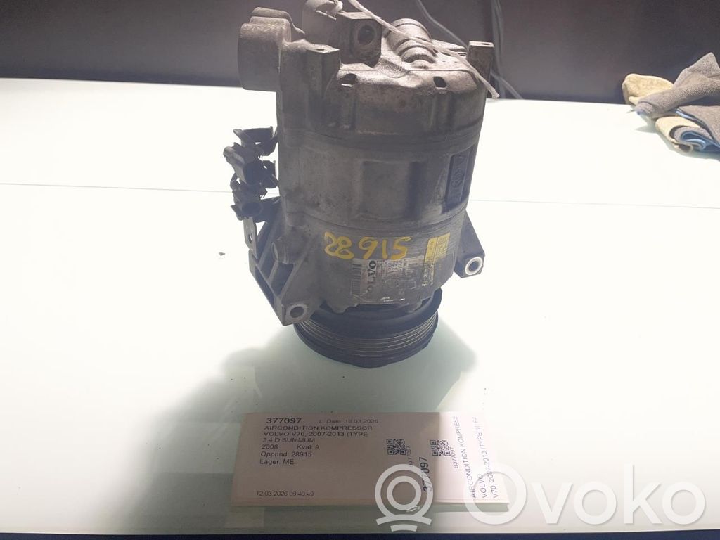 Volvo V70 Compresor (pompă) aer condiționat (A/C) 