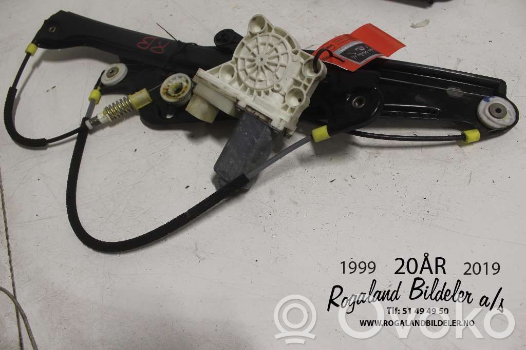 BMW 7 E65 E66 Regulador de ventanilla eléctrico de puerta delantera 