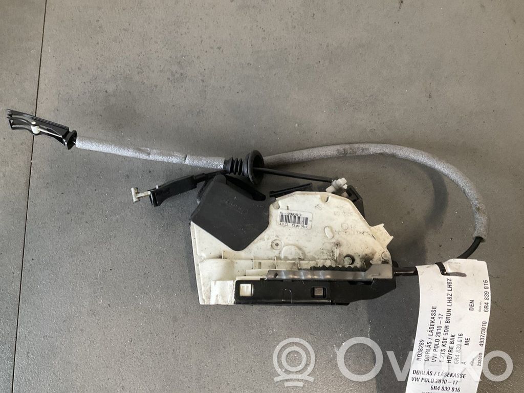 Volkswagen Polo V 6R Încuietoare ușă față 