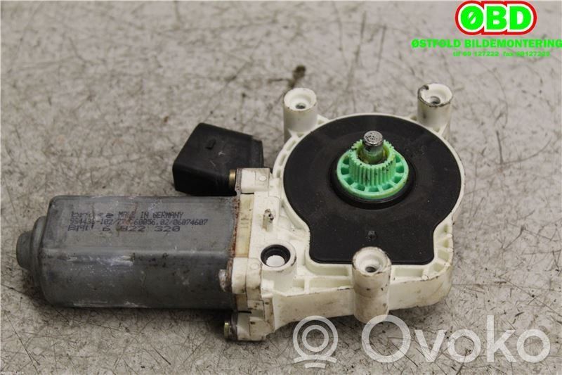BMW 5 E60 E61 Regulador de ventanilla eléctrico de puerta delantera 