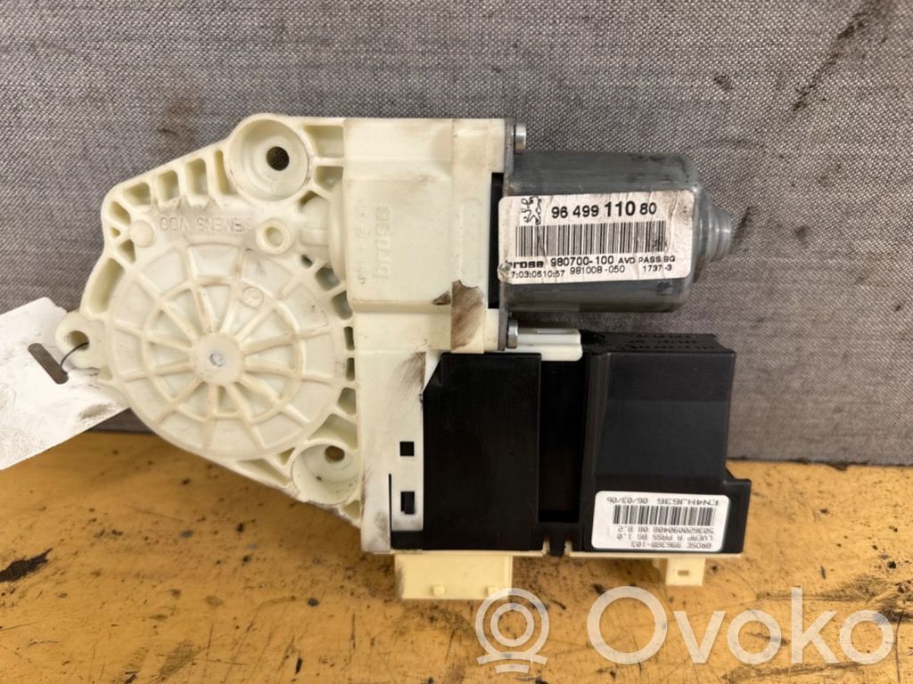 Peugeot 307 Regulador de ventanilla eléctrico de puerta delantera