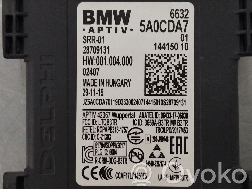 BMW 5 G30 G31 G38 Capteur radar de distance