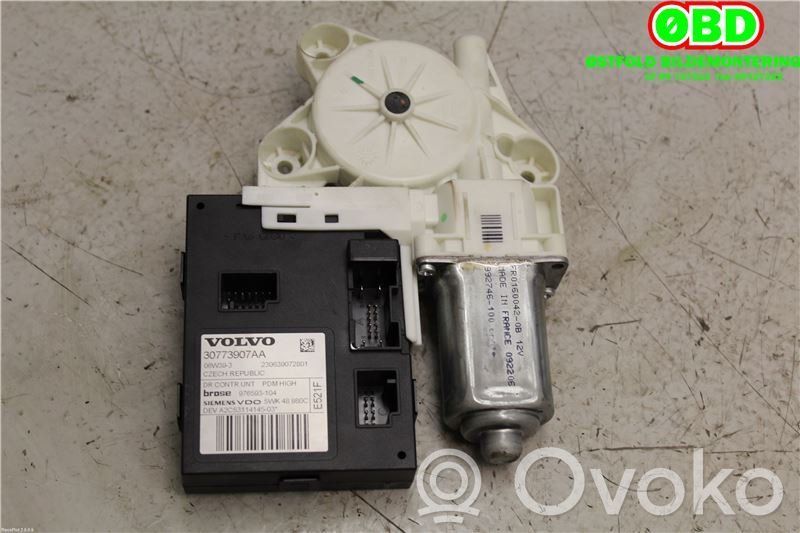 Volvo V50 Regulador de ventanilla eléctrico de puerta delantera