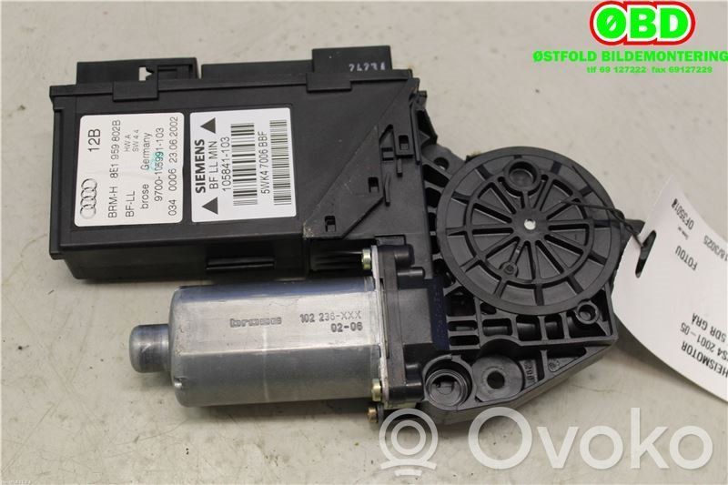 Audi A4 S4 B6 8E 8H Alzacristalli elettrico della portiera anteriore