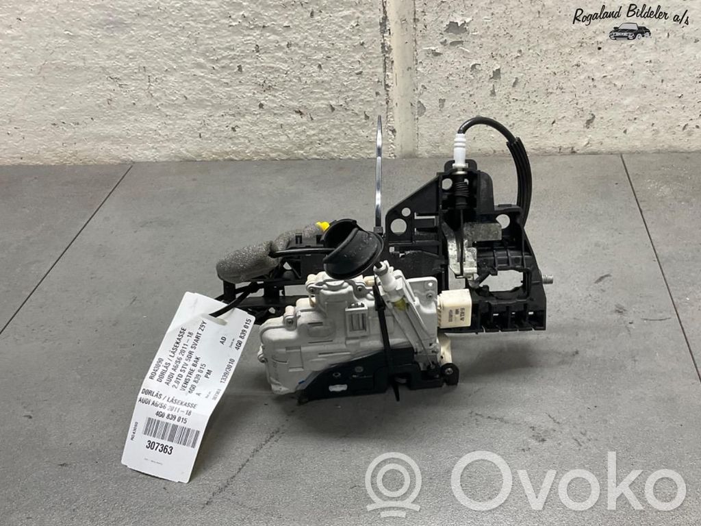 Audi A6 S6 C7 4G Etuoven lukko