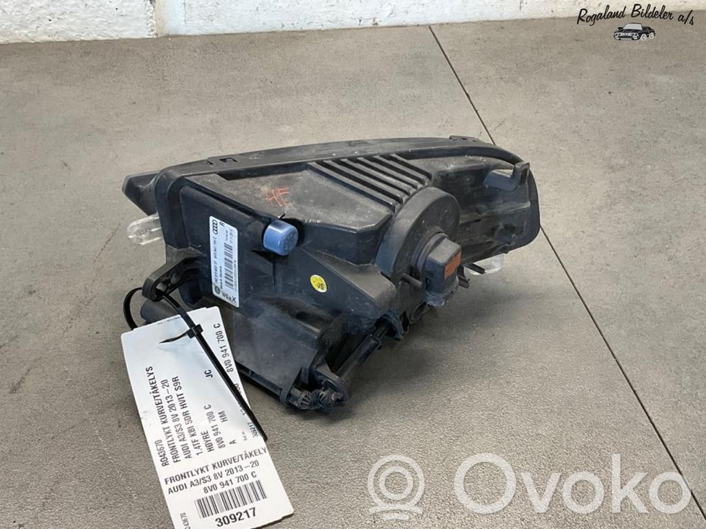 Audi A3 S3 8V Etusumuvalo 