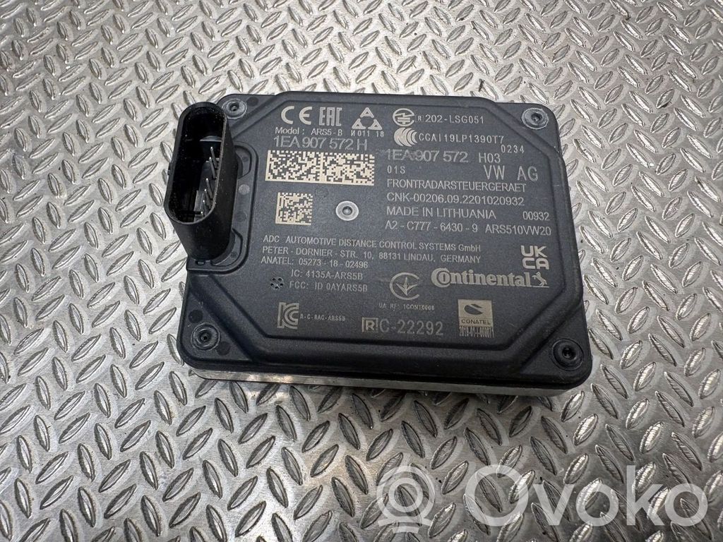 Sensor de radar Distronic   1EA907572H,1EA907572H