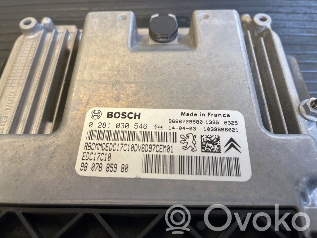 Citroen Berlingo Engine control unit/module ECU 