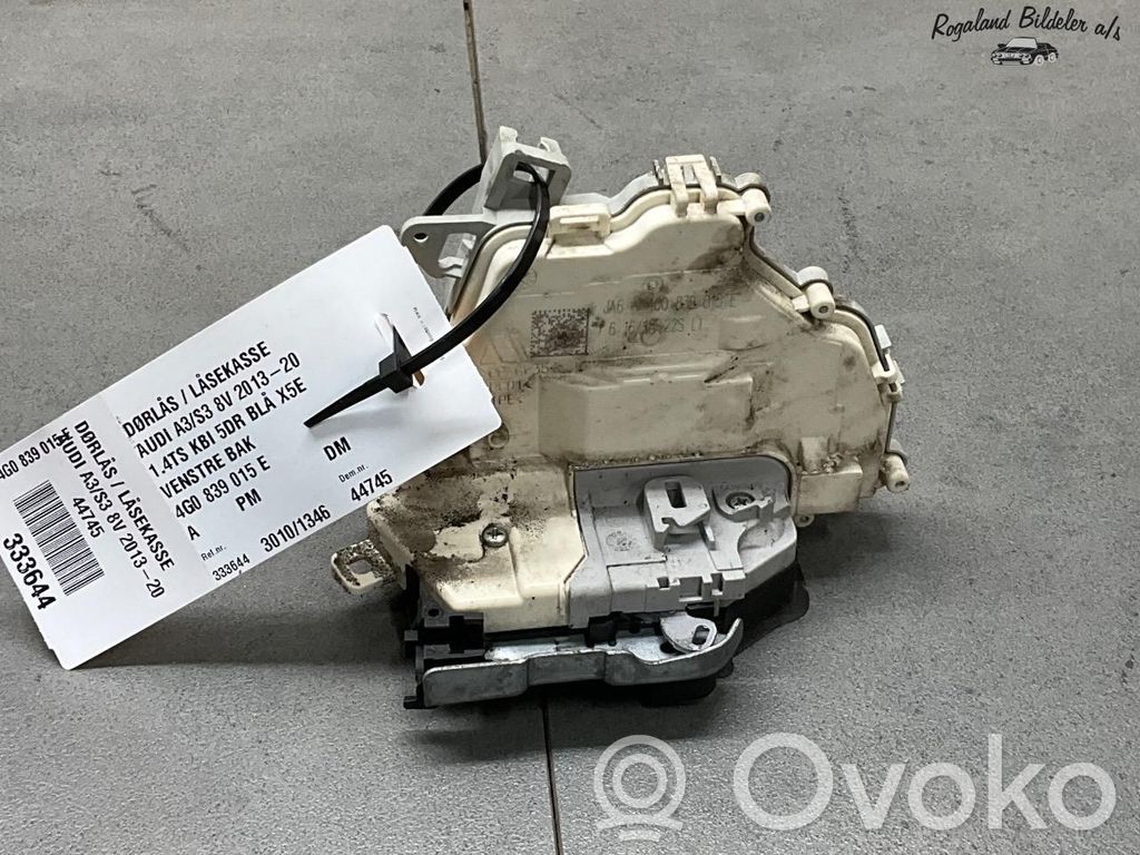 Audi A3 S3 8V Zamek drzwi przednich 