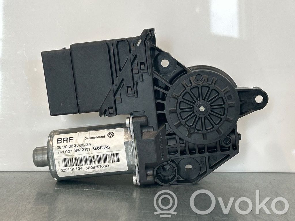 Volkswagen Golf VI Podnośnik szyby drzwi z silniczkiem