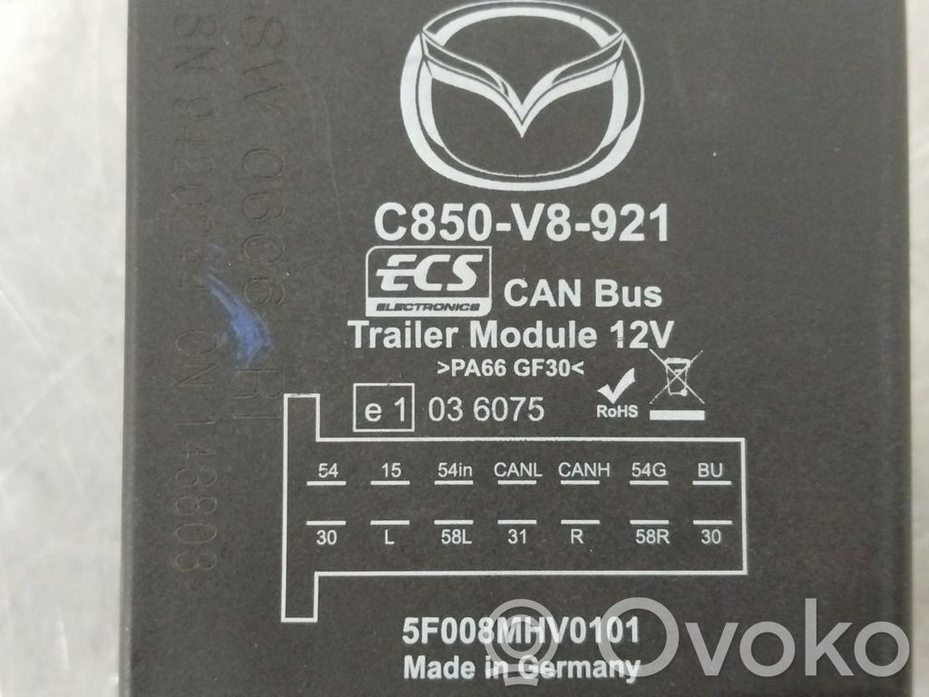 Mazda CX-5 Tow bar trailer control unit/module 