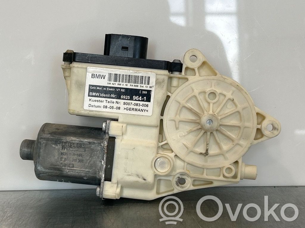 BMW X3 E83 Regulador de ventanilla eléctrico de puerta delantera 
