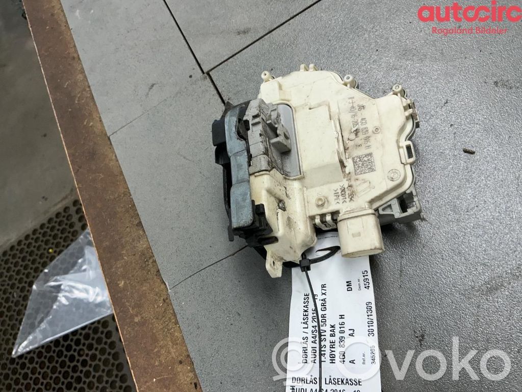 Audi A4 S4 B9 Etuoven lukko