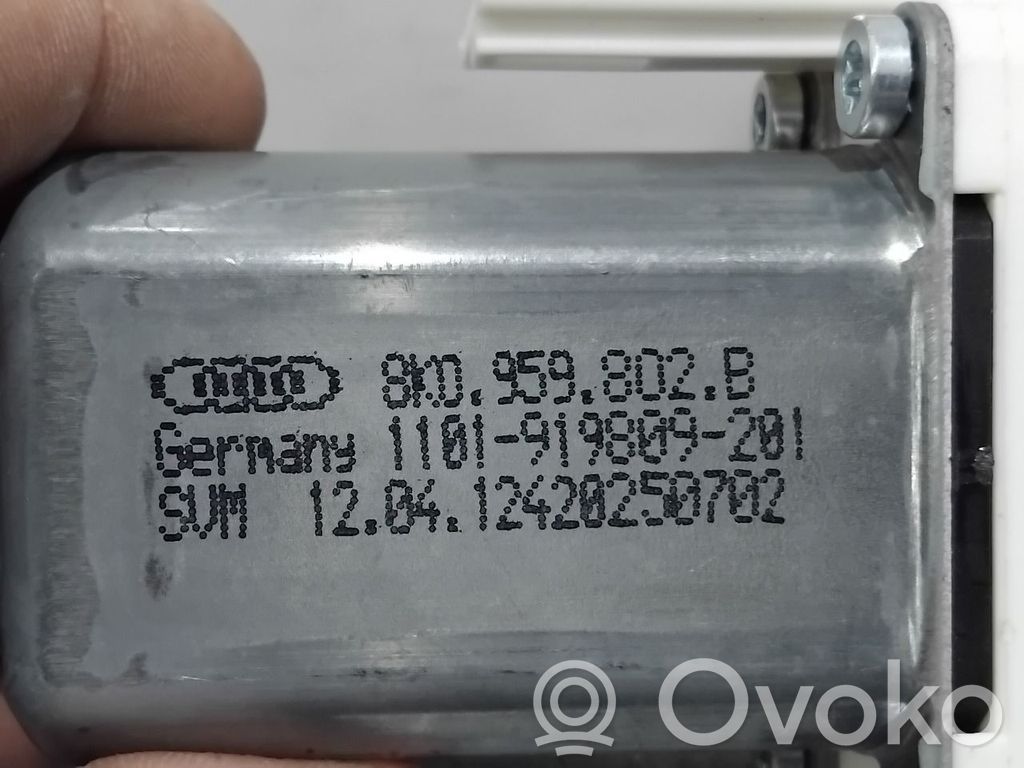 Audi A6 S6 C7 4G Regulador de ventanilla eléctrico de puerta delantera 