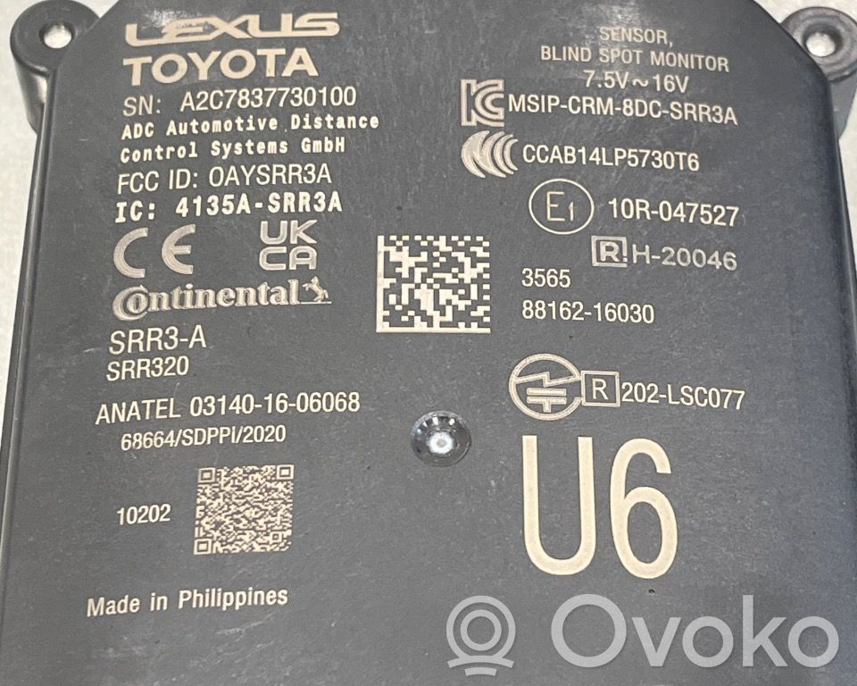 Toyota Corolla E210 E21 Sensore radar Distronic