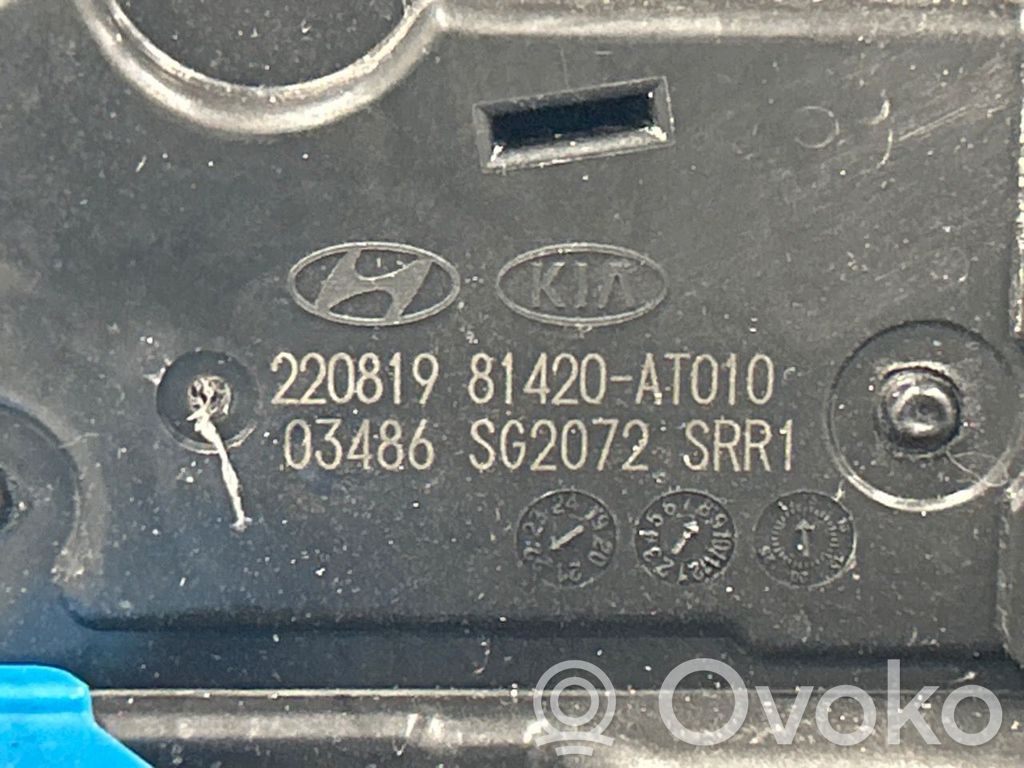 KIA Niro Takaoven lukko 