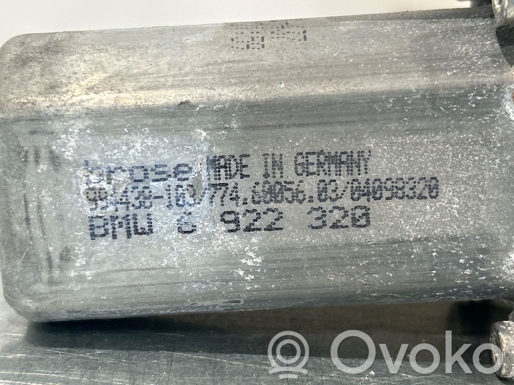 BMW 5 E60 E61 Elektriskais loga pacelšanas mehānisms bez motoriņa 