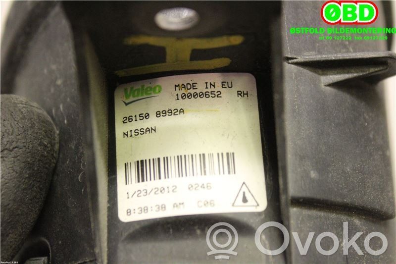 Nissan Qashqai Proiector ceață 