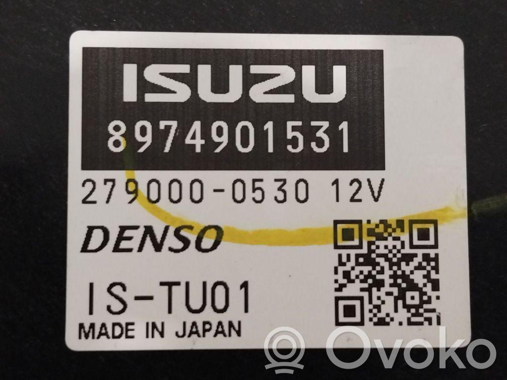 Isuzu D-Max Other control units/modules 