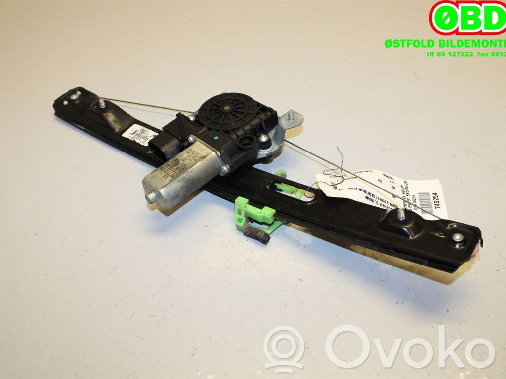 BMW 3 E90 E91 Regulador de ventanilla eléctrico de puerta delantera 
